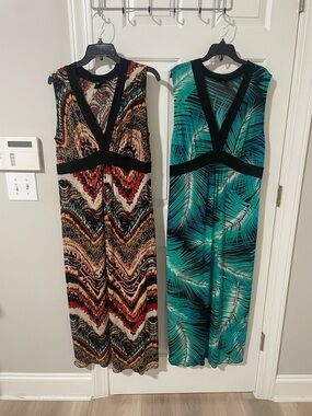 Set of 2 16w en focus maxi dresses